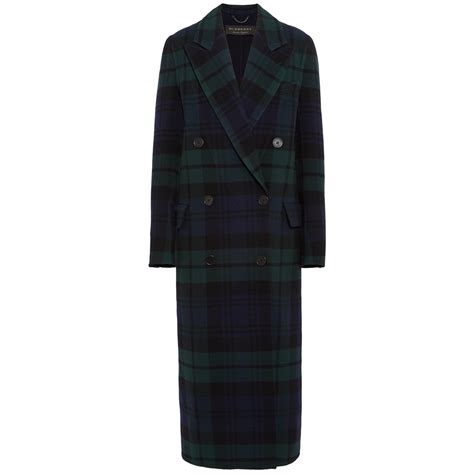 burberry blackwatch tartan coat|burberry wool coats for women.